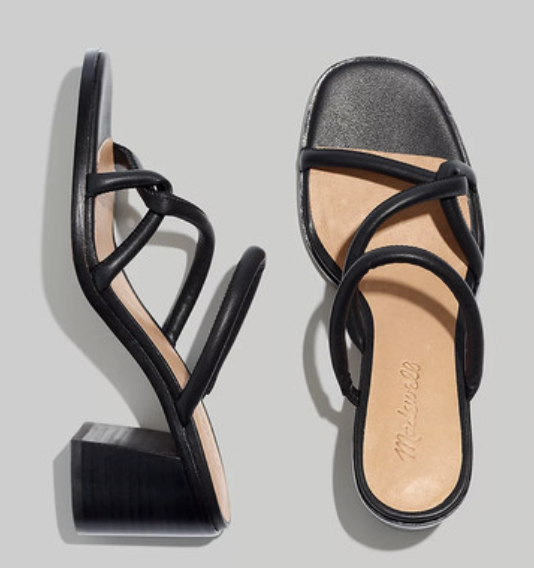 Madewell The Tayla Sandal in Leather