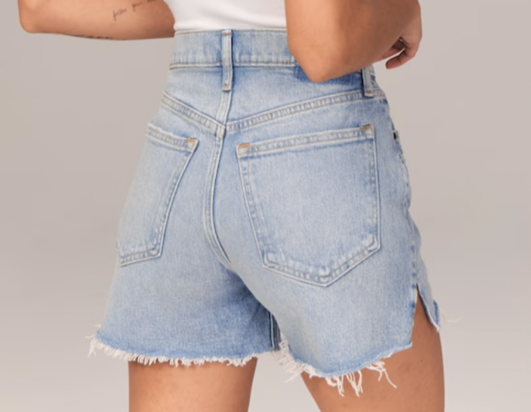 Abercrombie High Rise Mom Short