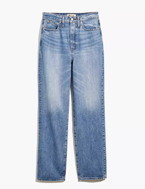 Madewell The Petite Perfect Vintage Straight Jean in Sayland Wash