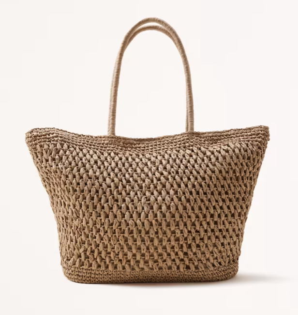 Abercrombie Packable Beach Tote Bag