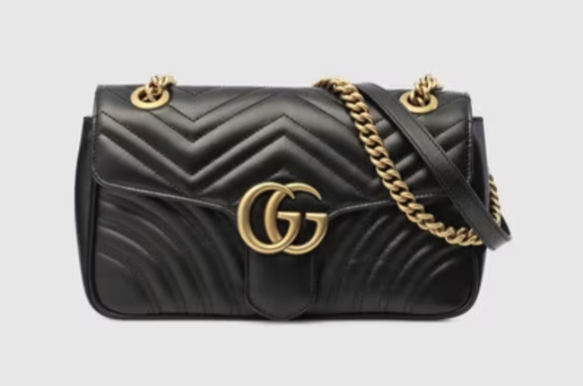 Gucci GG Marmont Small Matelasse Shoulder Bag