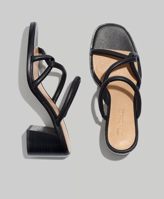 Madewell The Tayla Sandal in Leather