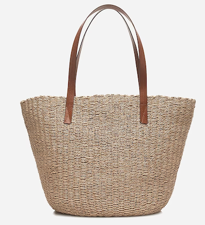 J.Crew US Woven straw market tote