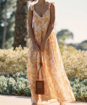 Anthropologie  Maaji Honey Lily Dress