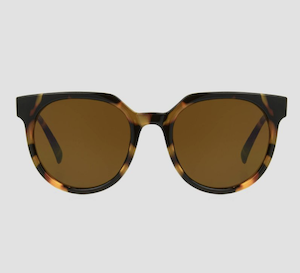 Target Women's Tortoise Shell Print Angular Square Sunglasses