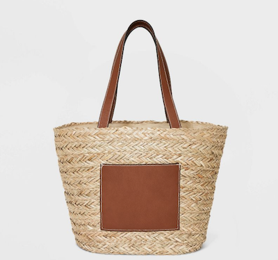 Target Straw Basket Tote Handbag - Universal Thread