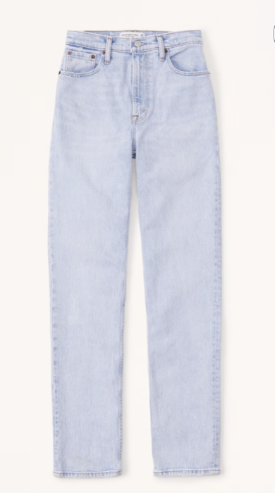 Abercrombie Ultra High Rise 90s Straight Jean