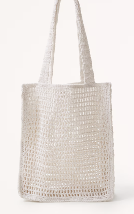 Abercrombie The Crochet Tote Bag