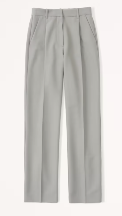 Abercrombie Tailored Relaxed Straight Pant
