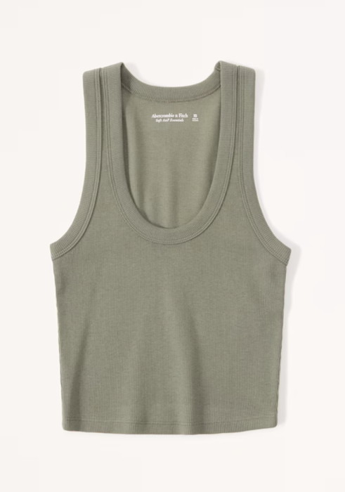 Abercrombie Essential Scoopneck Tank
