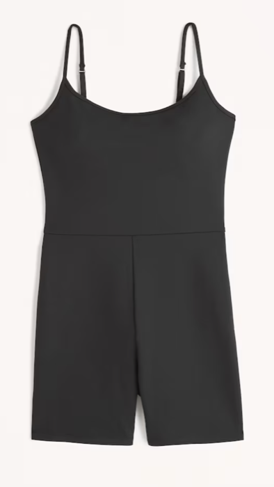 Abercrombie Ponte Unitard Romper 