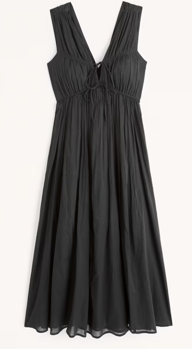 Abercrombie Tank Tie-Front Maxi Dress