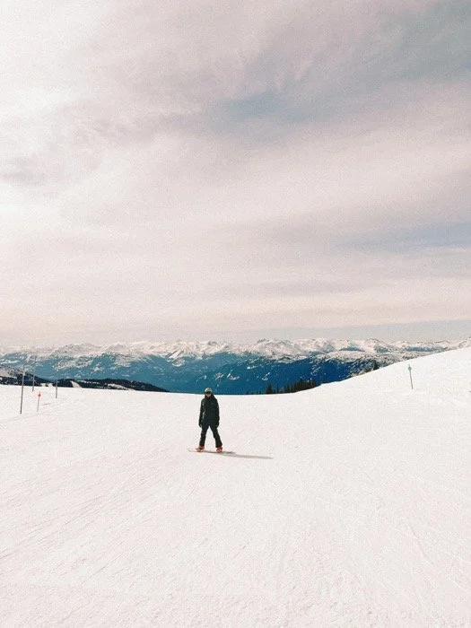 Spring skiing and snowmobiling in Whistler Blackcomb