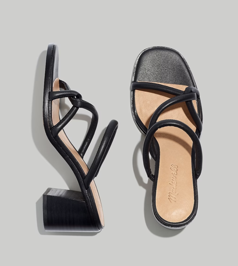 Madewell The Talya Sandal in Leather