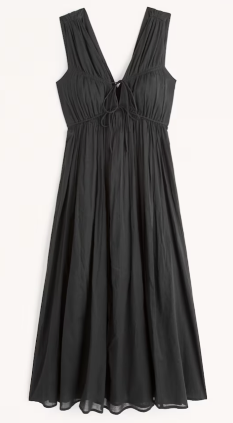 Abercrombie Tank Tie-Front Maxi Dress