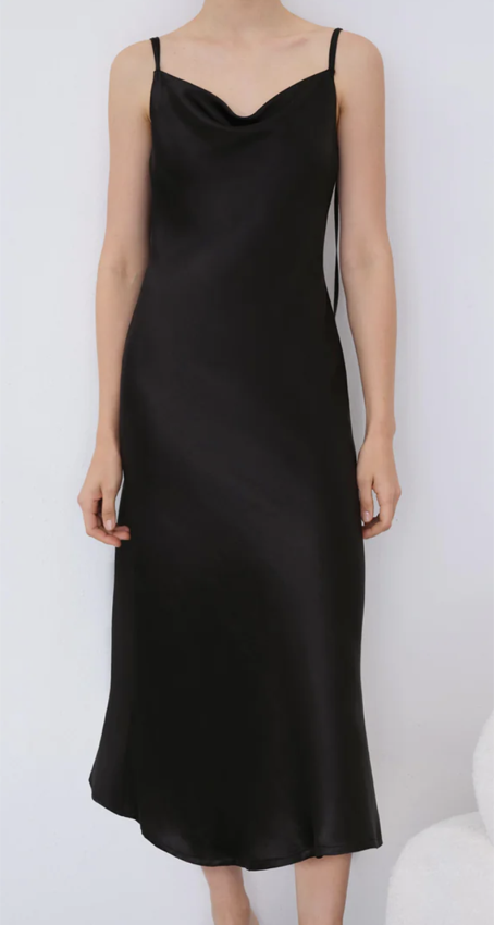 W.Awake Amber Satin Dress