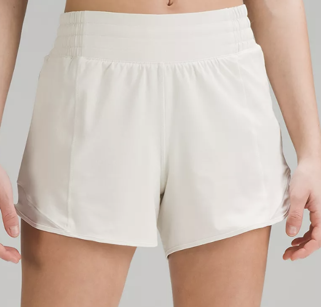 Lululemon Hotty Hot High Rise Lined Short 4" 