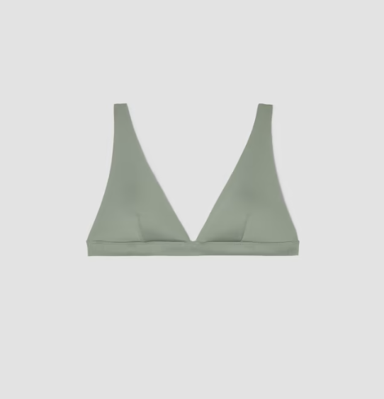 Everlane The ReNew Plunge Triangle Top (XS)
