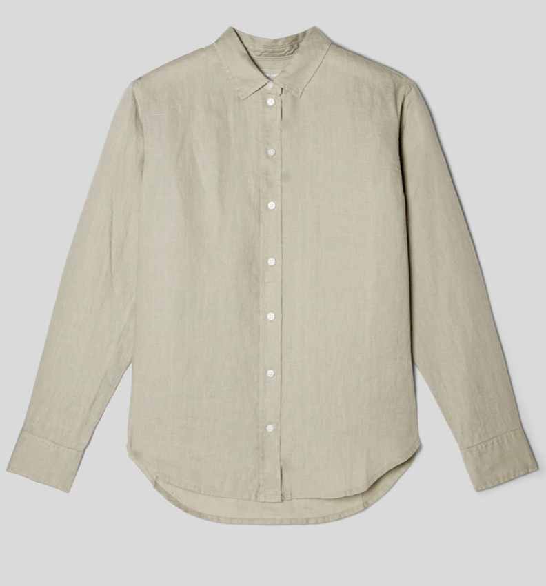 Everlane The linen Relaxed Shirt (size 00) 