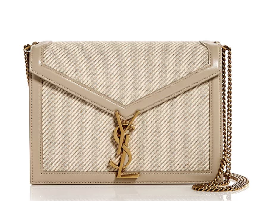 Saint Laurent Cassandra medium chain bag in smooth leather