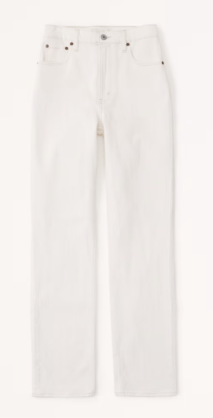 Abercrombie &amp; Fitch Ultra High Rise 90s Straight Jeans