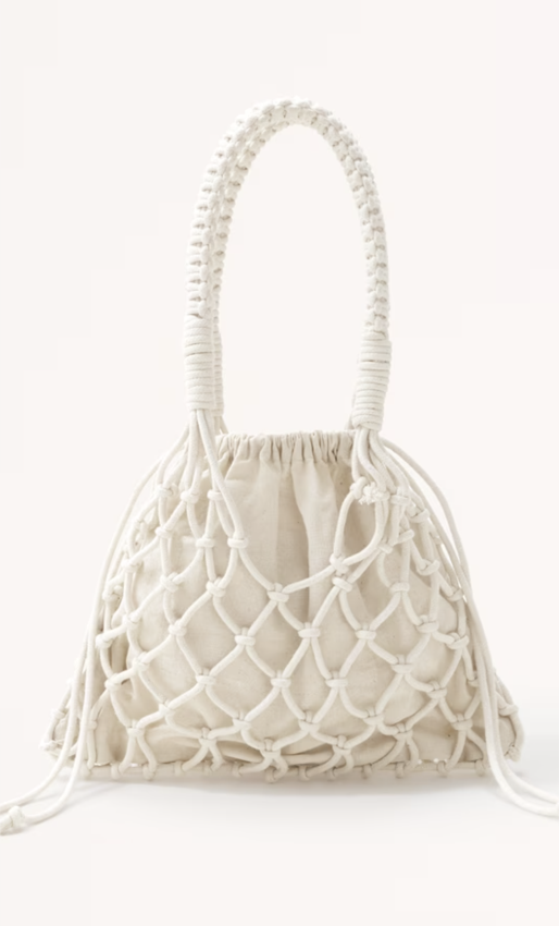 Abercrombie Macrame Bucket Bag