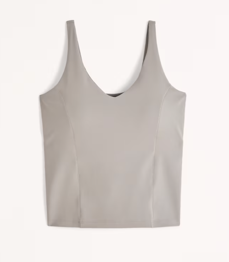 Abercrombie YPB StudioSOFT Waist-Length V-Neck Slim Tank