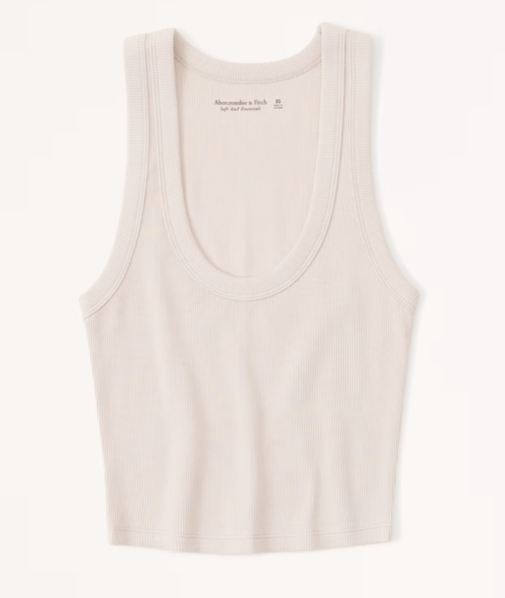 Abercrombie Essential Scoopneck Tank
