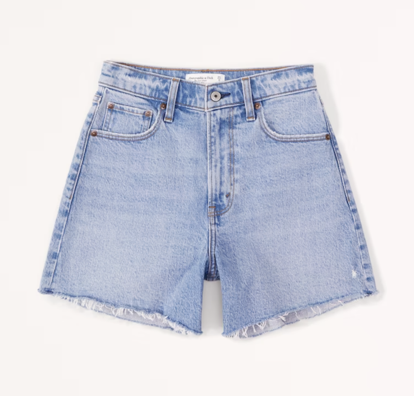 Abercrombie High Rise Dad Short