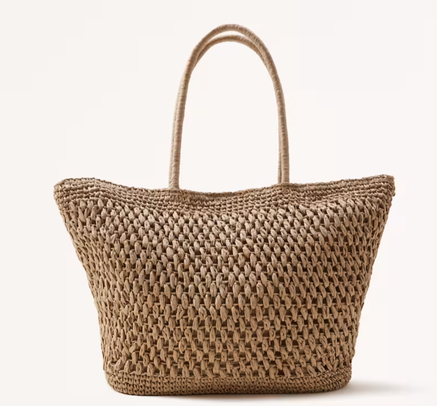 Abercrombie Packable Beach Tote Bag