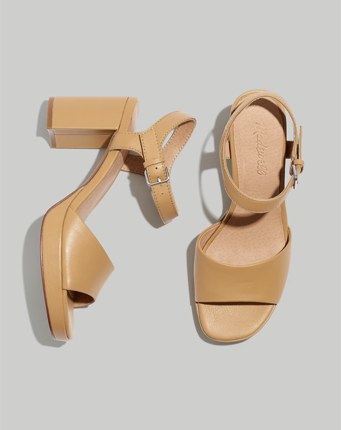 Madewell The Nadia Platform Sandal