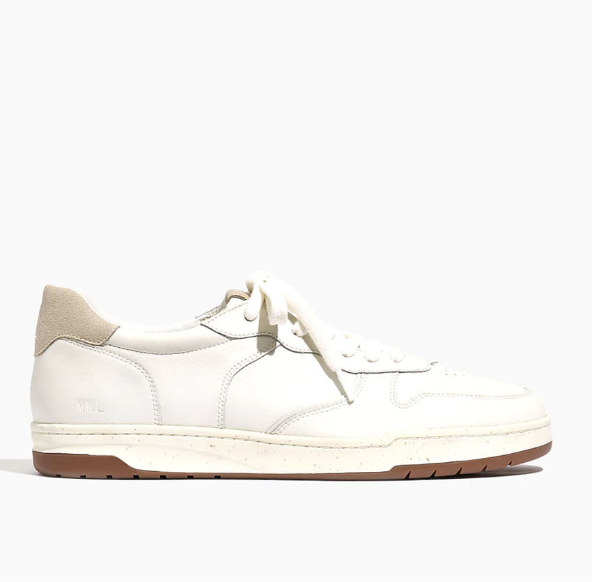 Madewell Court Sneaker in Colorblock Leather and Suede