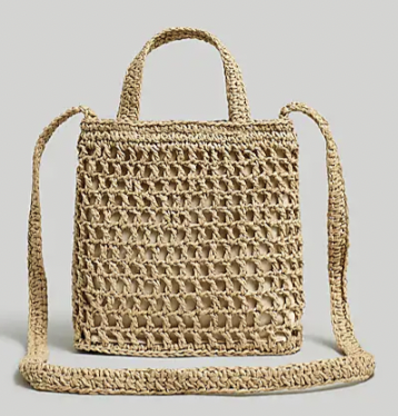 Small Transport Crossbody: Straw Edition