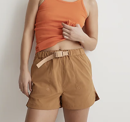  Madewell MWL Nylon Cargo Shorts