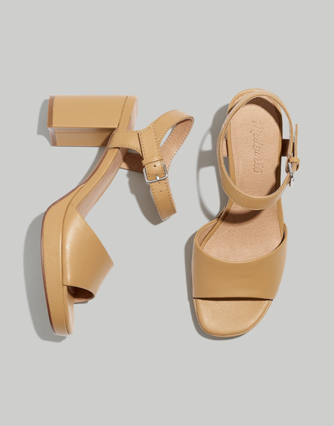 Madewell The Nadia Platform Sandal 