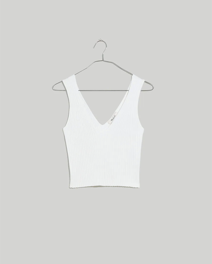 Madewell V-Neck Sweater Tank