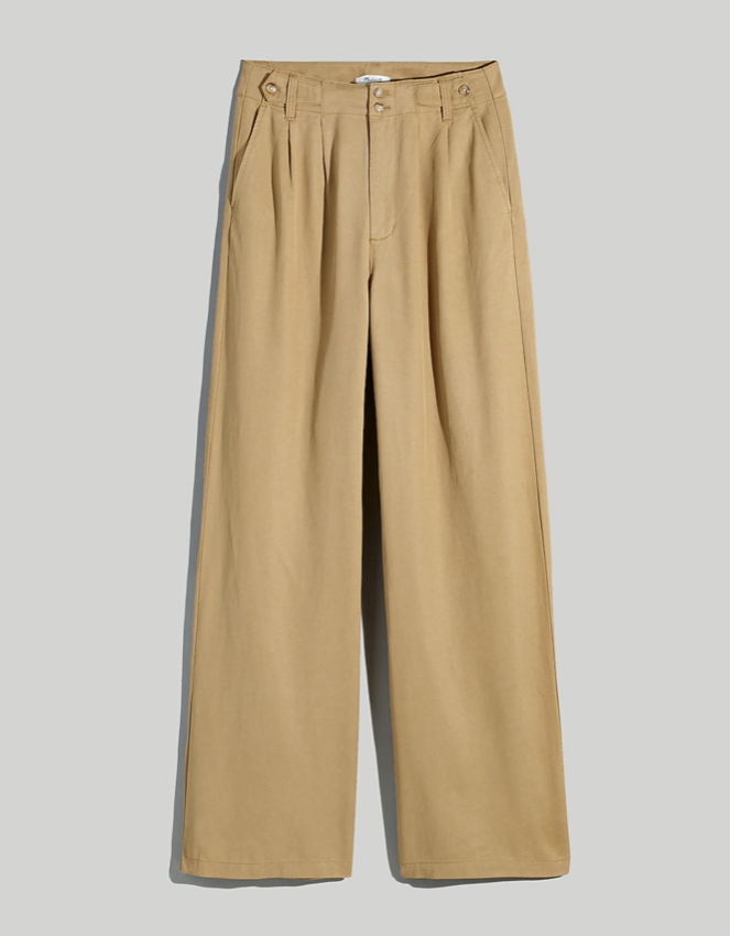 Madewell The Petite Harlow Wide-Leg Pant (Petite 00)
