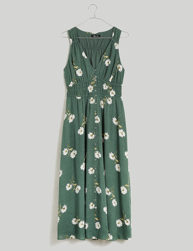 Madewell The Sophia Midi Dress in Floating Floral (00)