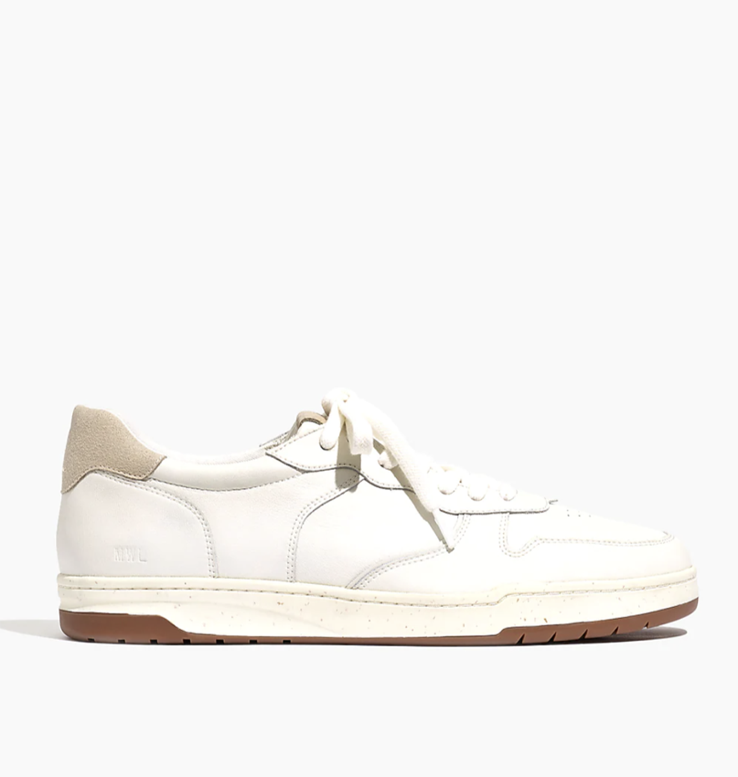 Madewell The Court Sneaker in Colorblock Leather and Suede