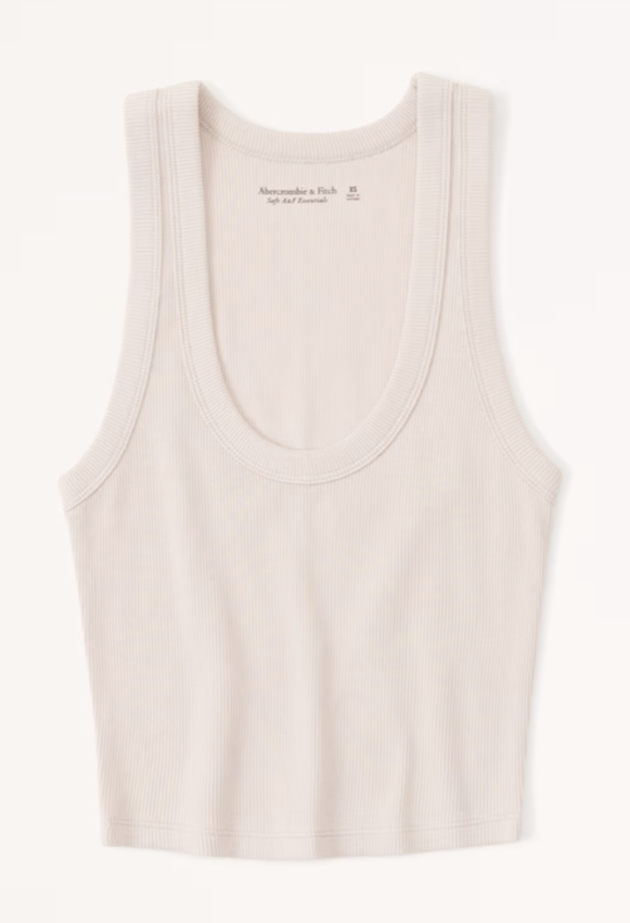 Abercrombie The Essential Scoopneck Tank