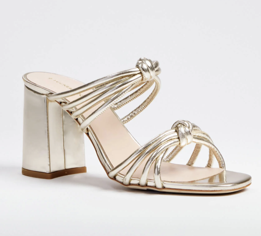 Tuckernuck Gold Sonia Heels