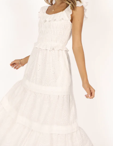  Petal &amp; Pup Finley Maxi Dress - White
