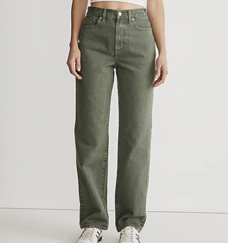  Madewell Baggy Straight Jeans: Garment-Dyed Edition