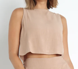 Petal &amp; Pup Nicola Top - Brown