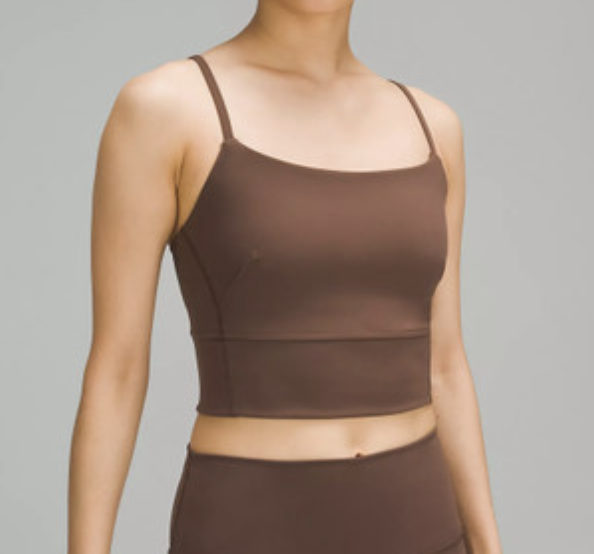 Lululemon Wunder Train Strappy Tank Top (size 4 in java)