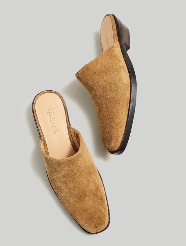 Madewell The Jesse Western Mule in Suede