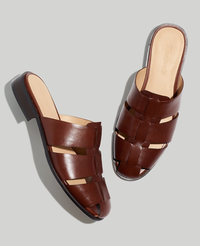 Madewell The Dixson Fisherman Mule