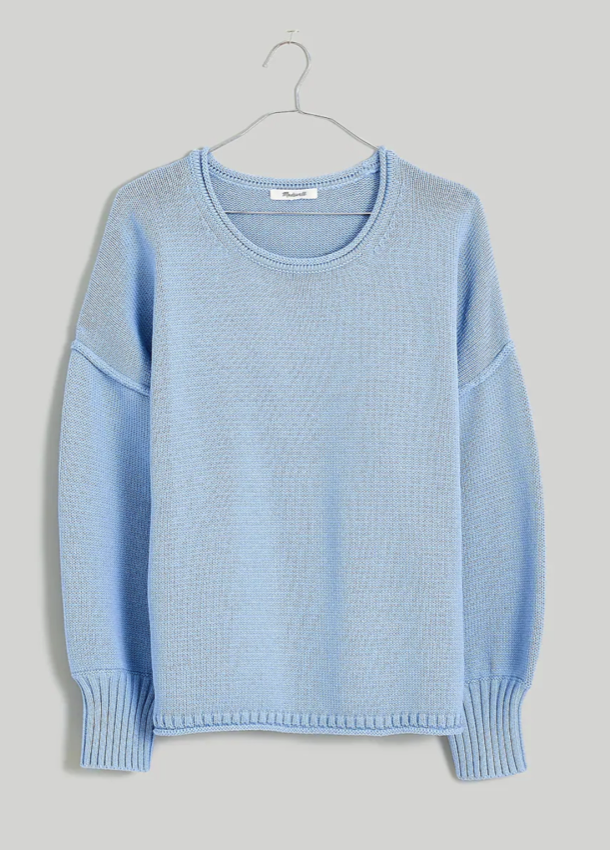 Madewell Conway Pullover (XXS in Craft Blue)