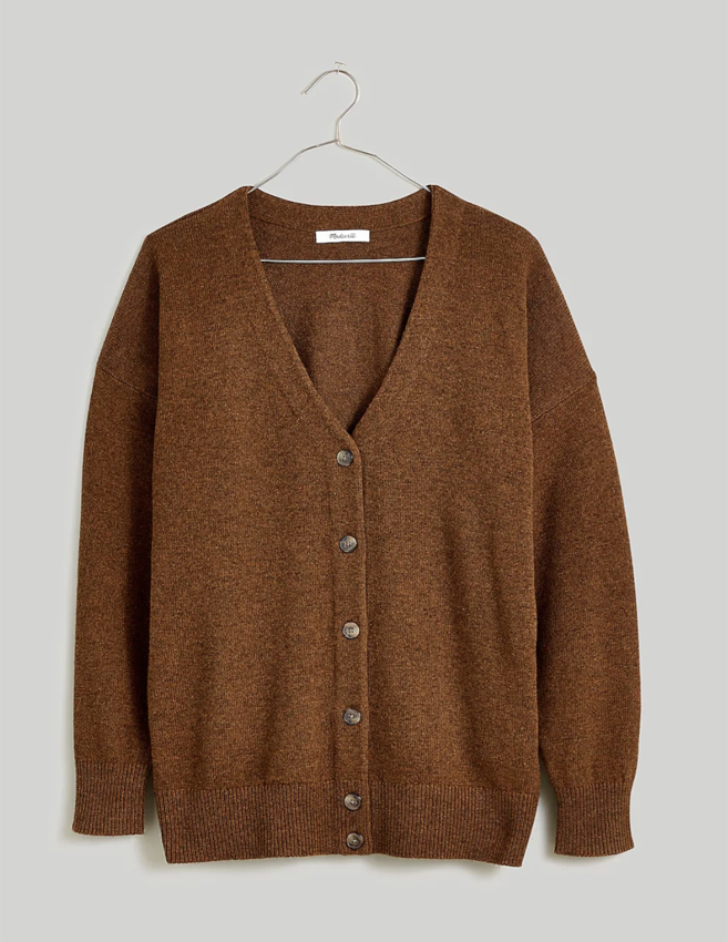 Madewell V-Neck Relaxed Cardigan