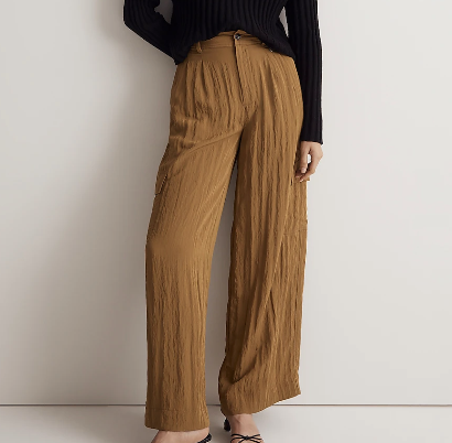 The Harlow Wide-Leg Cargo Pant